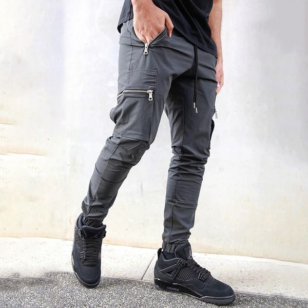 2021 men's cargo fitness sweat breathable male plus size joggers sports pants casual pockets ugsc, Black
2021 men's cargo fitness sweat breathable male plus size joggers sports pants casual pockets ugsc, Black
