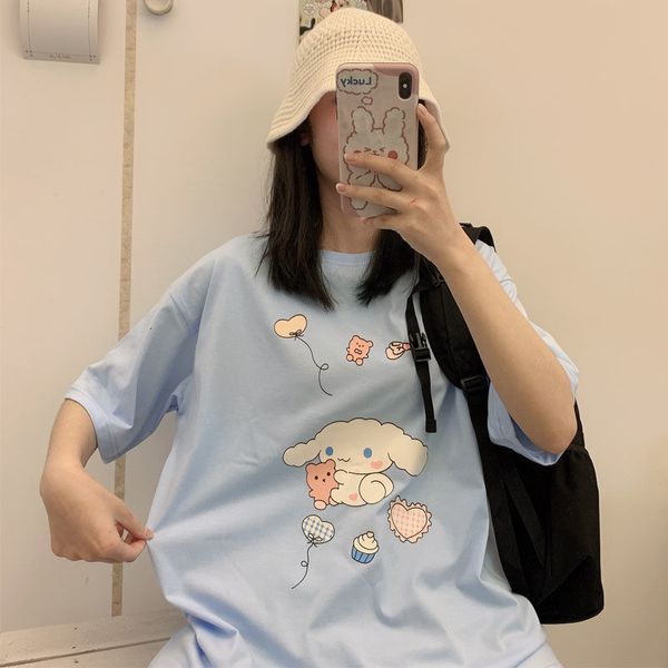 sweet 2021 new japanese lolita cartoon bear t women will see harajuku kawaii loosed sleeve short t-shirt school clothes yej2, White
sweet 2021 new japanese lolita cartoon bear t women will see harajuku kawaii loosed sleeve short t-shirt school clothes yej2, White