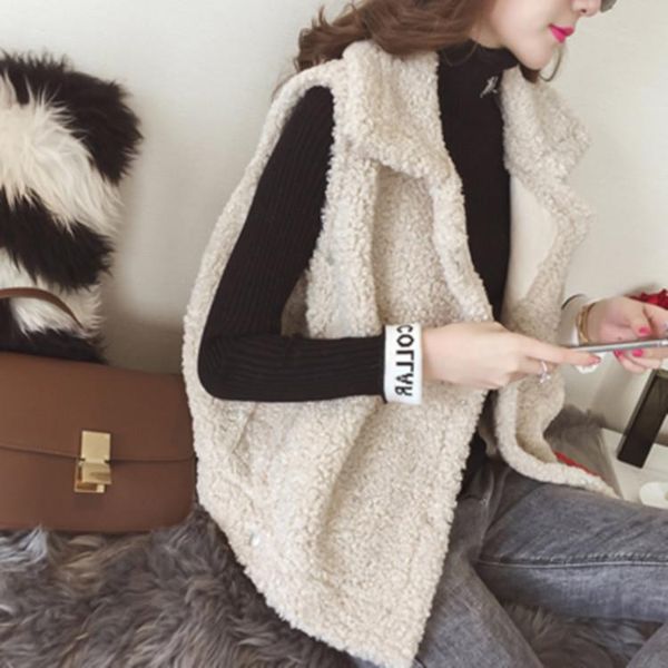 women's vests autumn outfit suits brought down loose thickening brief paragraph vest female student leisure coat, Black;white
women's vests autumn outfit suits brought down loose thickening brief paragraph vest female student leisure coat, Black;white