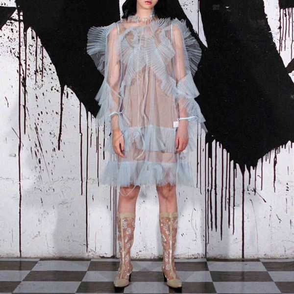 casual dresses fashion see thru ruffled dress long sleeves tulle women sheer hippie style po shoot clothing custom made rpav, Black;gray
casual dresses fashion see thru ruffled dress long sleeves tulle women sheer hippie style po shoot clothing custom made rpav, Black;gray