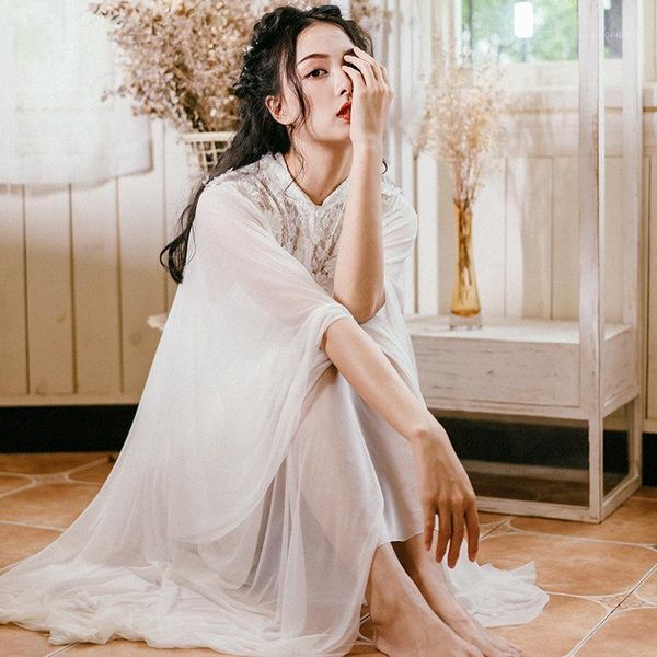 women's sleepwear spring and autumn ladies europe the united states court mesh modal cotton nightdress home service, Black;red
women's sleepwear spring and autumn ladies europe the united states court mesh modal cotton nightdress home service, Black;red