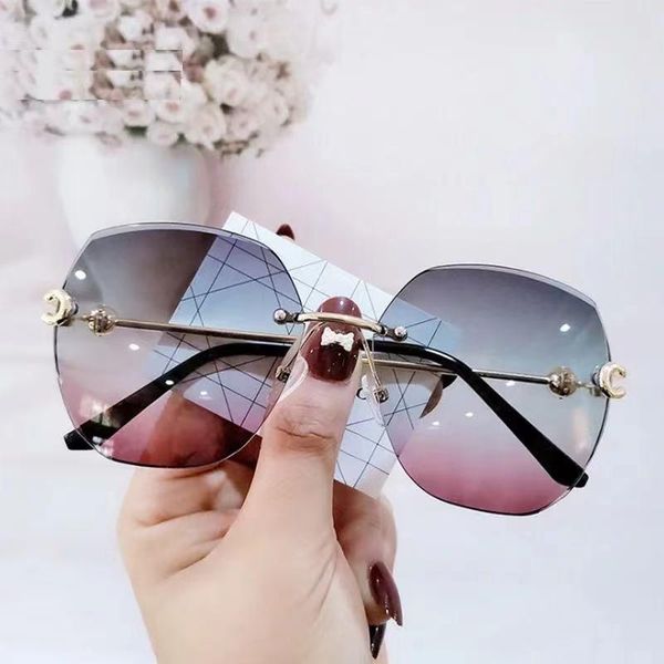 sunglasses s rimless women ocean lens frameless oversize sun glasses gradient square fashion eyewear female, White;black
sunglasses s rimless women ocean lens frameless oversize sun glasses gradient square fashion eyewear female, White;black