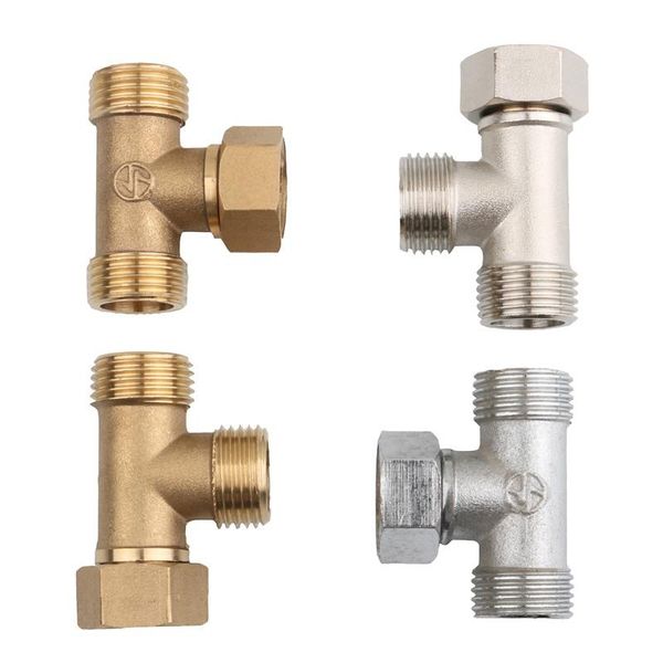 1pc brass 1/2" thread tee connector copper garden irrigation joints water pipe tube three way connector
1pc brass 1/2" thread tee connector copper garden irrigation joints water pipe tube three way connector