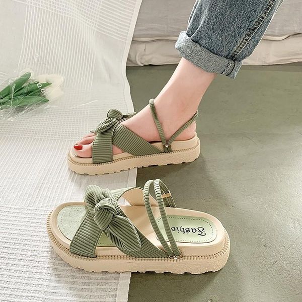 sandals women summer fashion women's 2021 flat sandal shoe wedge comfort elastic band thick platform, Black
sandals women summer fashion women's 2021 flat sandal shoe wedge comfort elastic band thick platform, Black
