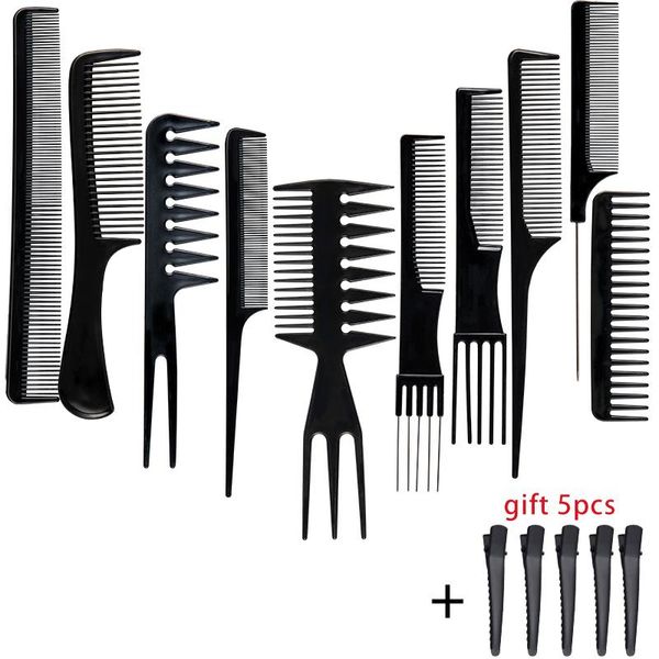 hair brushes stylist anti-static hairdressing combs,multifunctional design detangler comb makeup barber haircare styling tool set, Silver
hair brushes stylist anti-static hairdressing combs,multifunctional design detangler comb makeup barber haircare styling tool set, Silver