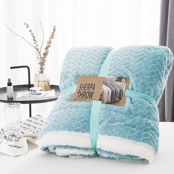 luxury super soft sherpa coral fleece blanket solid color reversible faux fur mink throw kids warm blankets
luxury super soft sherpa coral fleece blanket solid color reversible faux fur mink throw kids warm blankets