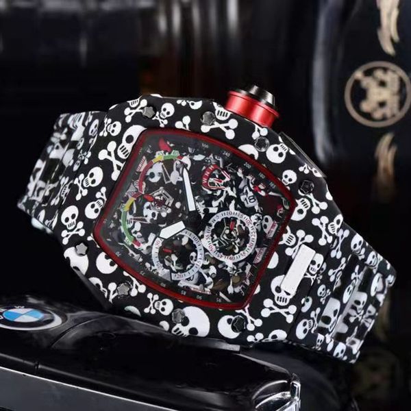 brand luxury quartz copy richard watch case 6pin seconds rubber rubber strap wristwatch male clock relogio masculino, Slivery;brown
brand luxury quartz copy richard watch case 6pin seconds rubber rubber strap wristwatch male clock relogio masculino, Slivery;brown