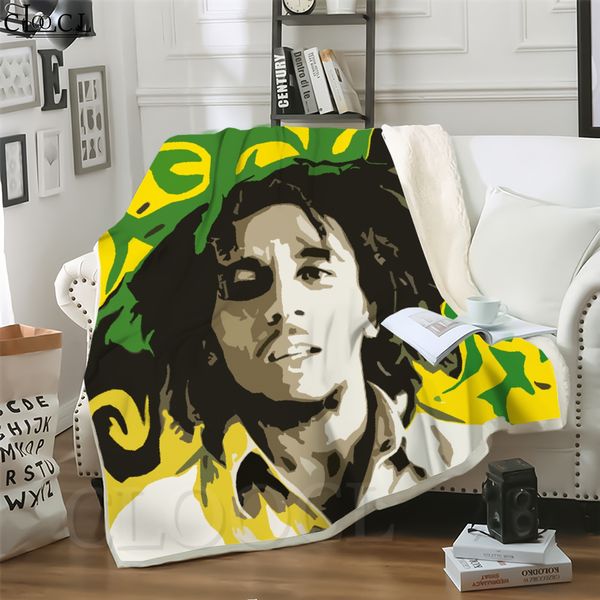 cloocl new reggae legendary singer bob marley 3d print hip-hop style air conditioning blanket sofa teens bedding throw blanket plush quilt
cloocl new reggae legendary singer bob marley 3d print hip-hop style air conditioning blanket sofa teens bedding throw blanket plush quilt