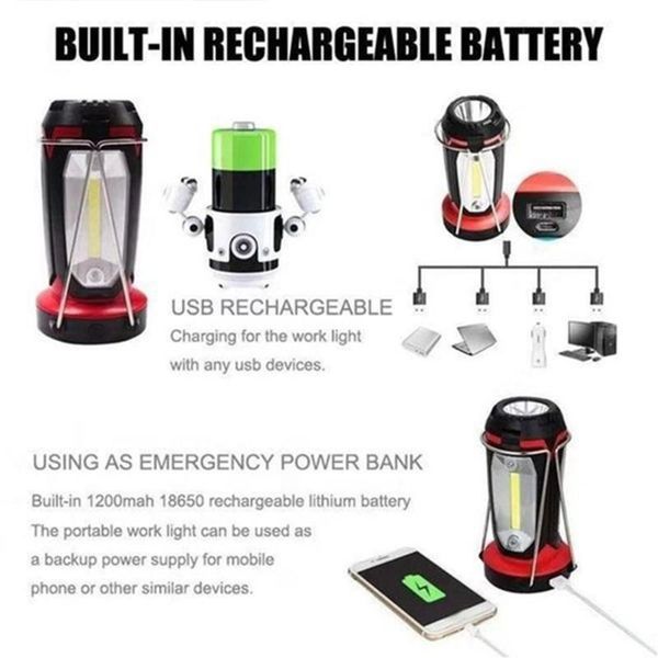 portable lanterns led worklight 1200mah tent lamp foldable camping lantern outdoor tool fishing flood light
portable lanterns led worklight 1200mah tent lamp foldable camping lantern outdoor tool fishing flood light
