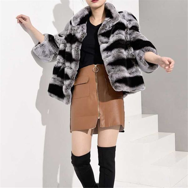 women's fur & faux ur real coat women black jacket short bat type winter rex rabbt with zipper leather
women's fur & faux ur real coat women black jacket short bat type winter rex rabbt with zipper leather