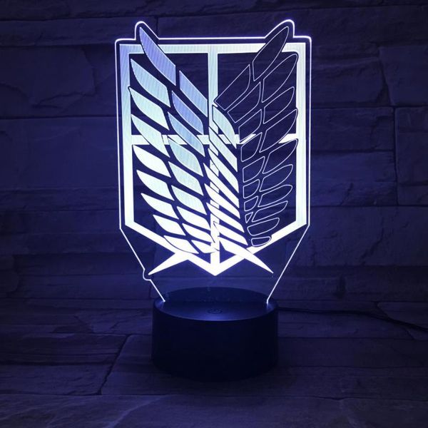 night lights anime attack on titan light led logo children kids boys gift bedroom desk lamp shingeki no kyojin wings of om
night lights anime attack on titan light led logo children kids boys gift bedroom desk lamp shingeki no kyojin wings of om
