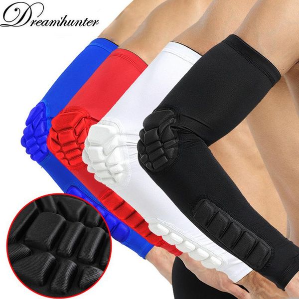 elbow & knee pads crashproof honeycomb anti-collision sleeves arm guard elastic compression for running basketball football sport, Black;gray
elbow & knee pads crashproof honeycomb anti-collision sleeves arm guard elastic compression for running basketball football sport, Black;gray