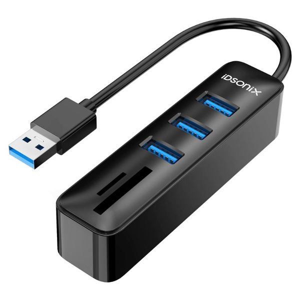 hubs idsonix usb 3.0 hub 5 in 1 multi port with 3 high speed data transfer ports and 2 sd&tf card reader combo for lapbla
hubs idsonix usb 3.0 hub 5 in 1 multi port with 3 high speed data transfer ports and 2 sd&tf card reader combo for lapbla