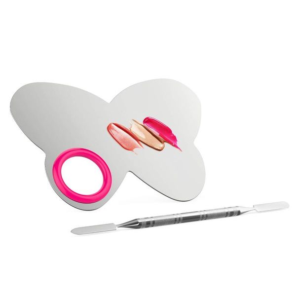 eyebrow tools & stencils professional makeup palette stainless steel butterfly cosmetics foundation nail-art mixing blending make up for eye
eyebrow tools & stencils professional makeup palette stainless steel butterfly cosmetics foundation nail-art mixing blending make up for eye