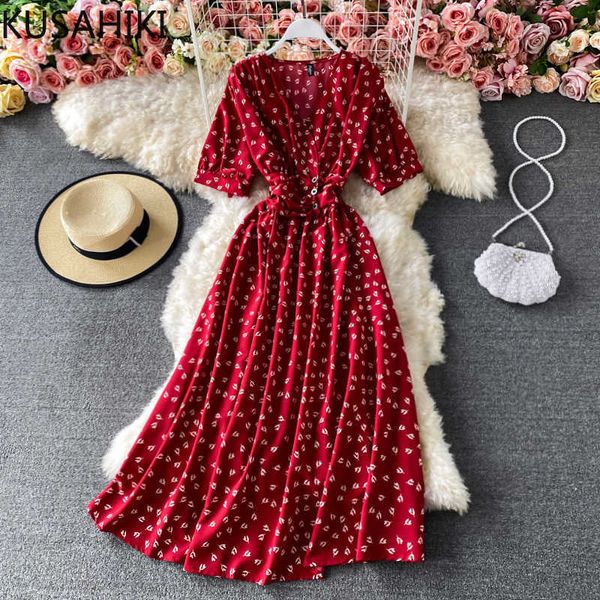 kusahiki summer floral dress korean slim waist short sleeve v-neck vestidos elegant sweet a-line women dress 6g055 210602, Black;gray
kusahiki summer floral dress korean slim waist short sleeve v-neck vestidos elegant sweet a-line women dress 6g055 210602, Black;gray