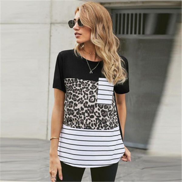 camouflage panelled womens t-shirt fashion trend round neck short sleeve tee summer female new casual loose tshirt clothing, White
camouflage panelled womens t-shirt fashion trend round neck short sleeve tee summer female new casual loose tshirt clothing, White