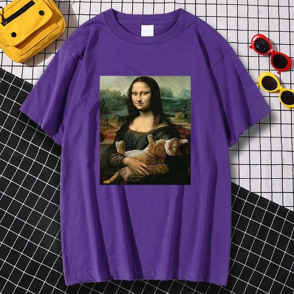 men's t-shirts retro regular sleeve t-shirt mona lisa famous painting print shirt cat clothes o-neck s-xxxl top, White;black
men's t-shirts retro regular sleeve t-shirt mona lisa famous painting print shirt cat clothes o-neck s-xxxl top, White;black