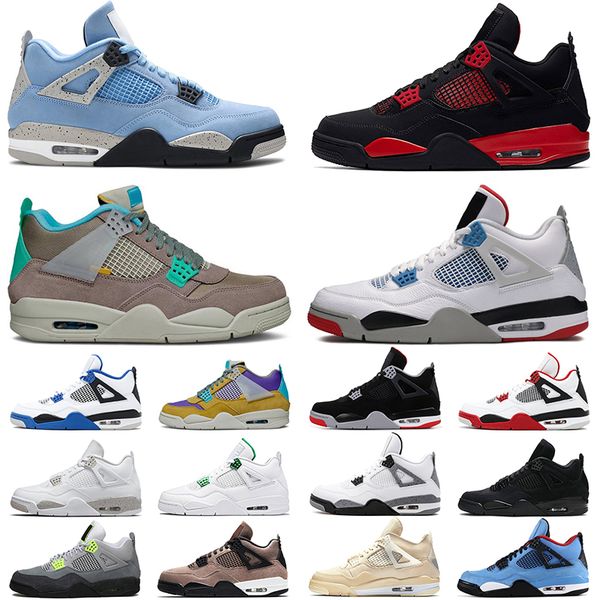 fashion discount jumpman 4 4s basketball shoes for women men university blue taupe haze red thunder white oreo mens trainers sports sneakers
fashion discount jumpman 4 4s basketball shoes for women men university blue taupe haze red thunder white oreo mens trainers sports sneakers