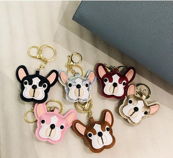 fashion french bulldog bag pendant pu leather cute dog embroidery car key chain, Black
fashion french bulldog bag pendant pu leather cute dog embroidery car key chain, Black