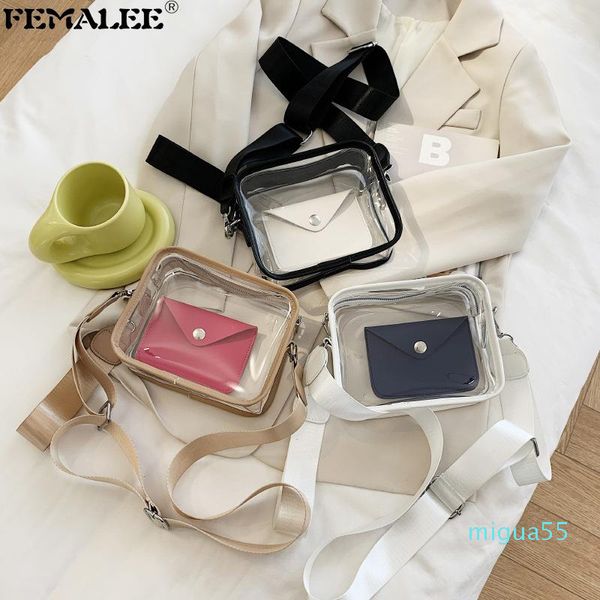shoulder bags fashion jelly pvc elegant crossbody purse clear design women flap handbag luxury transparent bag
shoulder bags fashion jelly pvc elegant crossbody purse clear design women flap handbag luxury transparent bag