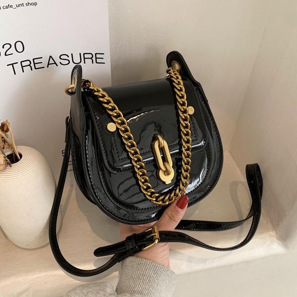 evening bags pu metal chain saddle shoulder bag women cover messenger woman 2021 patent leather women's handbag
evening bags pu metal chain saddle shoulder bag women cover messenger woman 2021 patent leather women's handbag