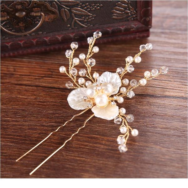 ailibride gold pearl rhinestone flower wedding hair pins bride hair accessories women bridal headpiece handmade hair qyliec, Silver
ailibride gold pearl rhinestone flower wedding hair pins bride hair accessories women bridal headpiece handmade hair qyliec, Silver