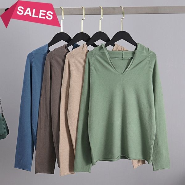 hooded 2021 new women sweater autumn winter long sleeve woman knitwear highstreet flat knitted pullovers pull hiver femme ghq9, White;black
hooded 2021 new women sweater autumn winter long sleeve woman knitwear highstreet flat knitted pullovers pull hiver femme ghq9, White;black