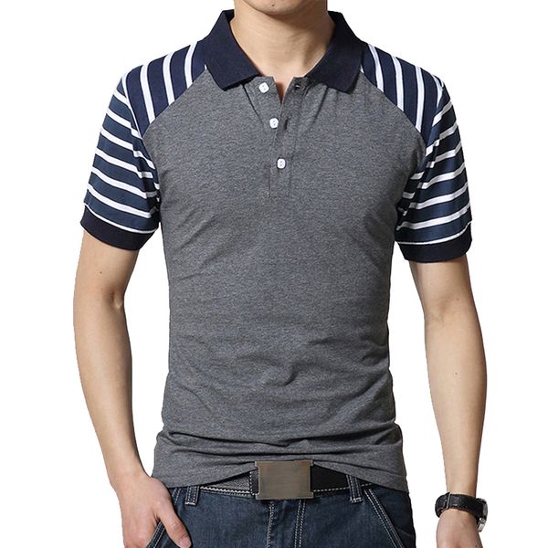 2021 new summer t shirt short stripe sleeve turn-down collar patchwork color casual t-shirt for men clothes e0hd, White;black
2021 new summer t shirt short stripe sleeve turn-down collar patchwork color casual t-shirt for men clothes e0hd, White;black