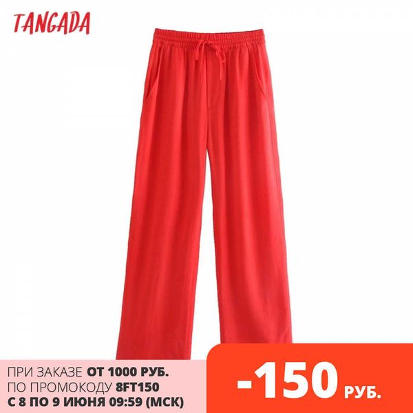 tangada fashion women red pants trousers strethy waist office lady pants pantalon 5z162 210609, Black;white
tangada fashion women red pants trousers strethy waist office lady pants pantalon 5z162 210609, Black;white