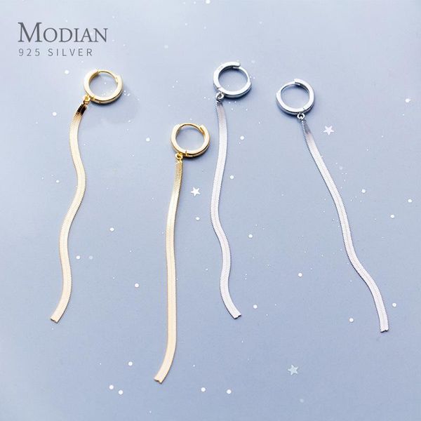 hoop & huggie modian genuine 925 sterling silver snake chain geometric earring for women fashion wedding engagement party fine jewelry, Golden;silver
hoop & huggie modian genuine 925 sterling silver snake chain geometric earring for women fashion wedding engagement party fine jewelry, Golden;silver