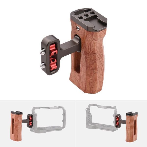 lighting & studio accessories pography camera cage left/right side handle wooden hand grip with 1/4 screw hole cold shoe mount for
lighting & studio accessories pography camera cage left/right side handle wooden hand grip with 1/4 screw hole cold shoe mount for