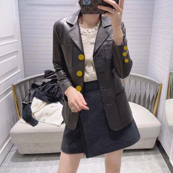 women's suits & blazers correct version 2021 early autumn vintage commuter four pocket breasted leather suit coat shenzhen, White;black
women's suits & blazers correct version 2021 early autumn vintage commuter four pocket breasted leather suit coat shenzhen, White;black