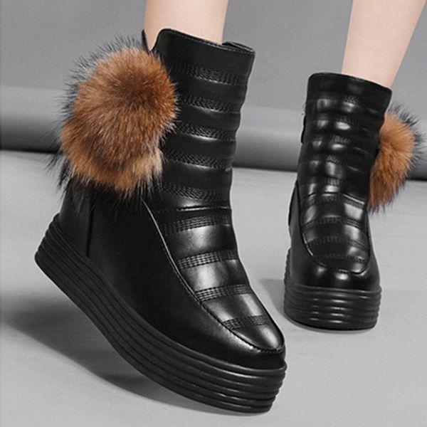 rimocy chunky hidden heels platform shoes women black waterproof leather thick fur ankle boots woman non slip zapatos de mujer y5uo#
rimocy chunky hidden heels platform shoes women black waterproof leather thick fur ankle boots woman non slip zapatos de mujer y5uo#