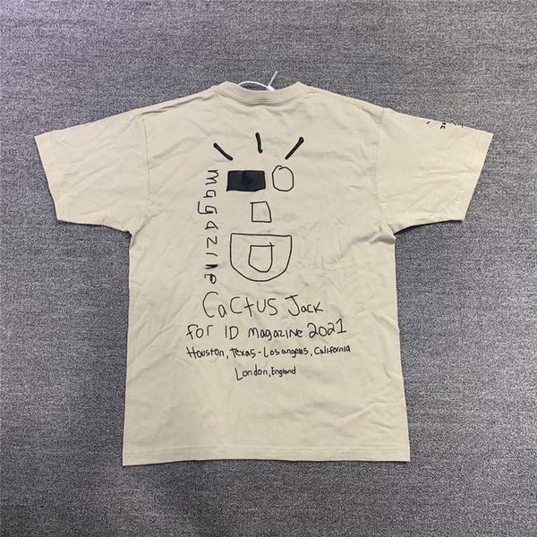 men's t-shirts 2021ss oversized cactus jack travis scot-shirt men women quality acid washed jackboys tee mens t shirts, White;black
men's t-shirts 2021ss oversized cactus jack travis scot-shirt men women quality acid washed jackboys tee mens t shirts, White;black