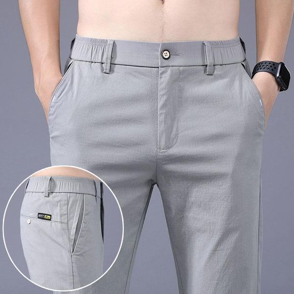 men's pants summer light weight quick dry elastic band straight trousers male 2021 non-iron casual stretchcool 38 36, Black
men's pants summer light weight quick dry elastic band straight trousers male 2021 non-iron casual stretchcool 38 36, Black
