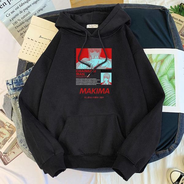 men's hoodies & sweatshirts chainsaw man makima control devil printing men hoodie warm brand comfortable casual hoody oversized fleece, Black
men's hoodies & sweatshirts chainsaw man makima control devil printing men hoodie warm brand comfortable casual hoody oversized fleece, Black