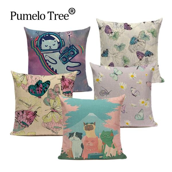 cushion/decorative pillow cartoon plant cushion cover cat butterfly decoration living room sofa pillowcase purple linen square decorative se
cushion/decorative pillow cartoon plant cushion cover cat butterfly decoration living room sofa pillowcase purple linen square decorative se