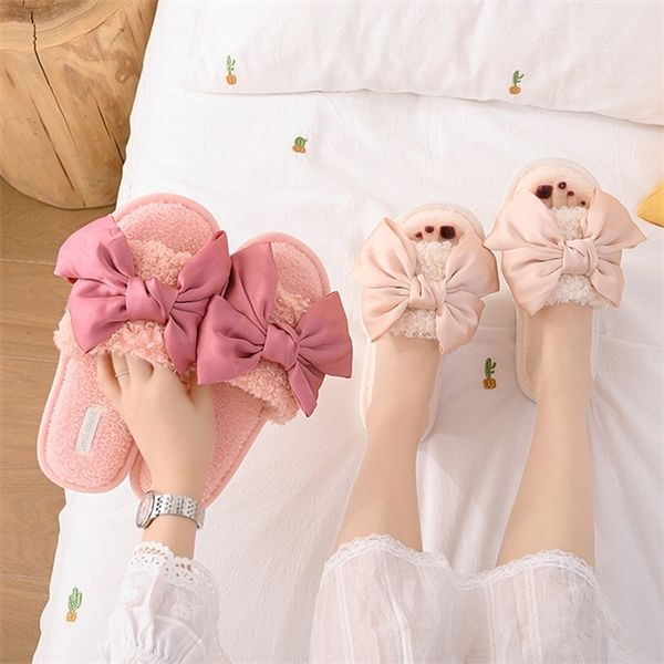 indoor cute butterfly-knot women fur slippers open-toe solid bedroom flat ladies flock shoes non-slip chic fuzzy women slippers y1120, Black
indoor cute butterfly-knot women fur slippers open-toe solid bedroom flat ladies flock shoes non-slip chic fuzzy women slippers y1120, Black