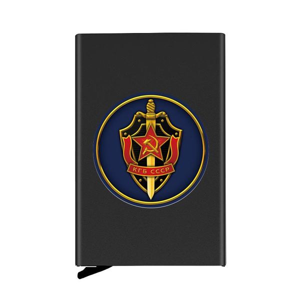card holders personalized metal holder soviet special forces kgb printing travel id case box, Brown;gray
card holders personalized metal holder soviet special forces kgb printing travel id case box, Brown;gray