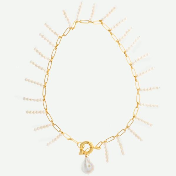 pendant necklaces 2021 timeless brand wedding gifts funky baroque pearl disco necklace real freshwater pearls for women, Silver
pendant necklaces 2021 timeless brand wedding gifts funky baroque pearl disco necklace real freshwater pearls for women, Silver