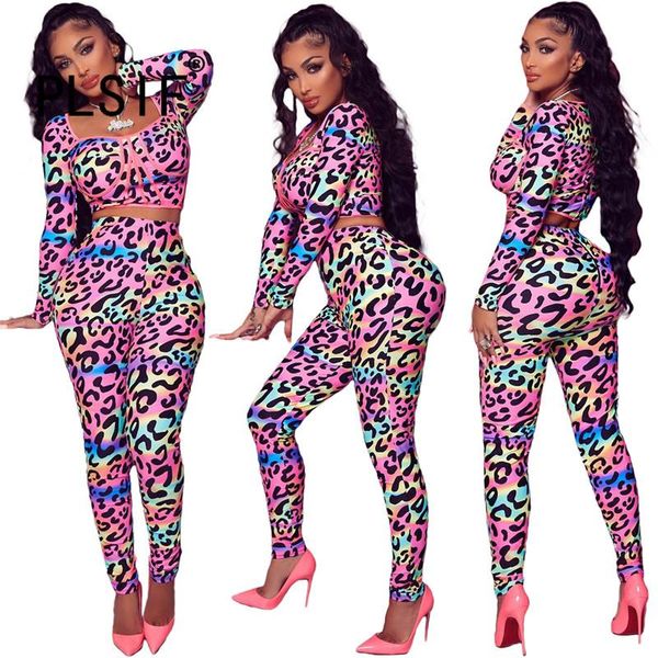 women's two piece pants women long sleeve square collar jacket elastic waist street fashion leopard stitching trousers set autumn, White
women's two piece pants women long sleeve square collar jacket elastic waist street fashion leopard stitching trousers set autumn, White