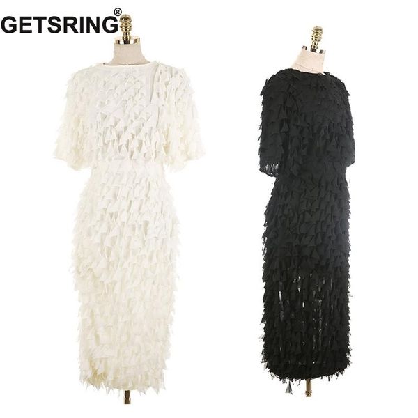getsring women dresses chiffon temperament white short sleeve high waist long all match bottoming spring 210601, Black;gray
getsring women dresses chiffon temperament white short sleeve high waist long all match bottoming spring 210601, Black;gray