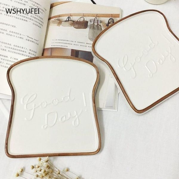 dishes & plates nordic ceramic creative breakfast bread tray household tableware set dinner plate high-end kitchen decoration artifact
dishes & plates nordic ceramic creative breakfast bread tray household tableware set dinner plate high-end kitchen decoration artifact