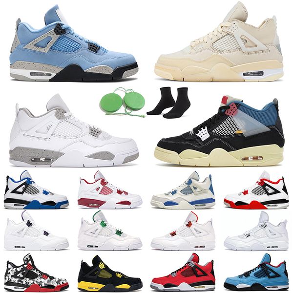 4 noir men women basketball shoes 4s university blue black cat white oreo sail outdoor mens trainer
4 noir men women basketball shoes 4s university blue black cat white oreo sail outdoor mens trainer