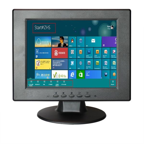 monitors 10" 4:3 screen ratio cctv computer deskmonitor with resolution 1024x768 good viewing angle
monitors 10" 4:3 screen ratio cctv computer deskmonitor with resolution 1024x768 good viewing angle
