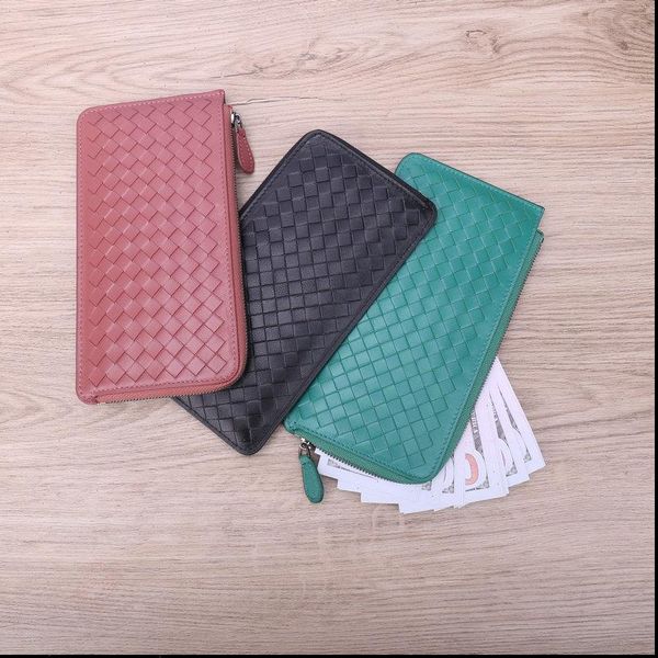 woven hand wallet womens long ultra thin simple holder change pouch fashion brand 100% sheepskin, Red;black
woven hand wallet womens long ultra thin simple holder change pouch fashion brand 100% sheepskin, Red;black