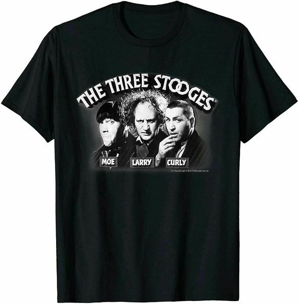 men's t-shirts t-shirtss- the three stooges opening credits logo t-shirt, White;black
men's t-shirts t-shirtss- the three stooges opening credits logo t-shirt, White;black