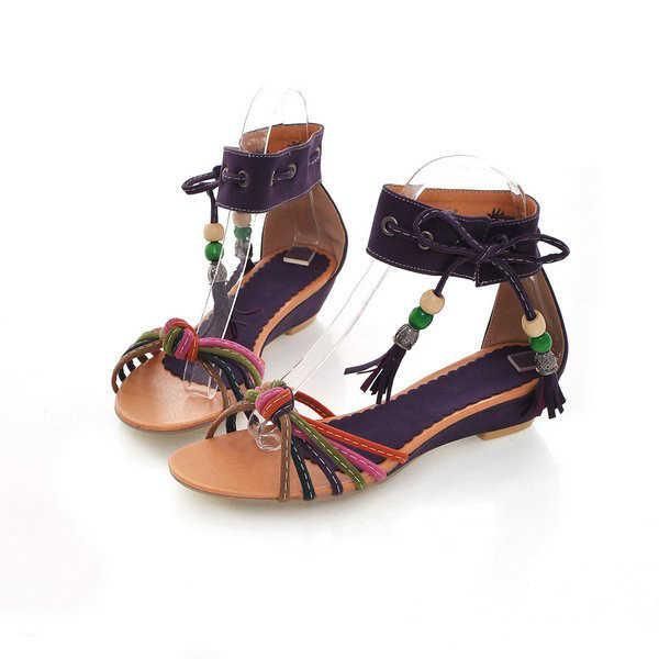 dress shoes summer 2021 low heel slope bohemian sandals women's large size 40-43 four seasons production in chengdu, Black
dress shoes summer 2021 low heel slope bohemian sandals women's large size 40-43 four seasons production in chengdu, Black