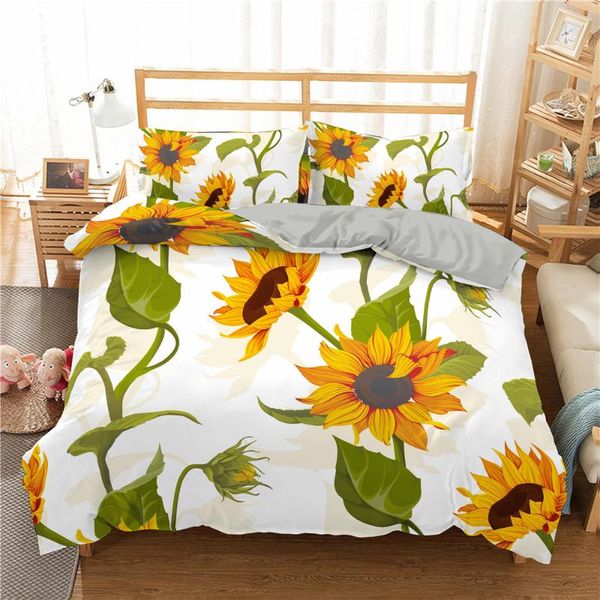 bedding sets 3d sunflower printed bed cover set king single double size bedroom decorative duvet home textiles
bedding sets 3d sunflower printed bed cover set king single double size bedroom decorative duvet home textiles