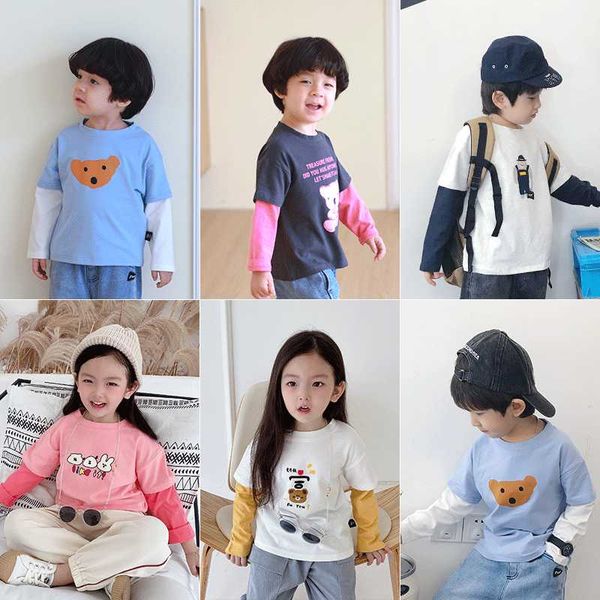 winter products treebibi clothing new autumn fun cartoon men's and women's cotton t-shirt fake two children's, Black;white
winter products treebibi clothing new autumn fun cartoon men's and women's cotton t-shirt fake two children's, Black;white
